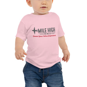 Baby Jersey Short Sleeve Tee - Mile High Wines 