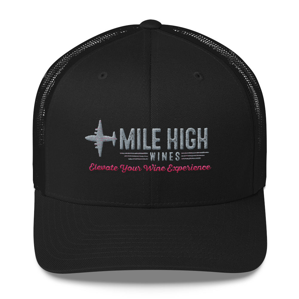 Trucker Cap- Free Shipping - Mile High Wines 