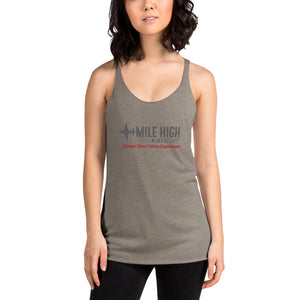 Women's Racerback Tank - Mile High Wines 
