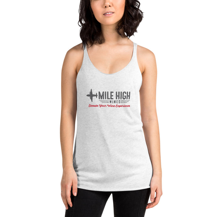 Women's Racerback Tank - Mile High Wines 