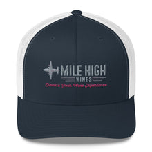 Load image into Gallery viewer, Trucker Cap- Free Shipping - Mile High Wines 